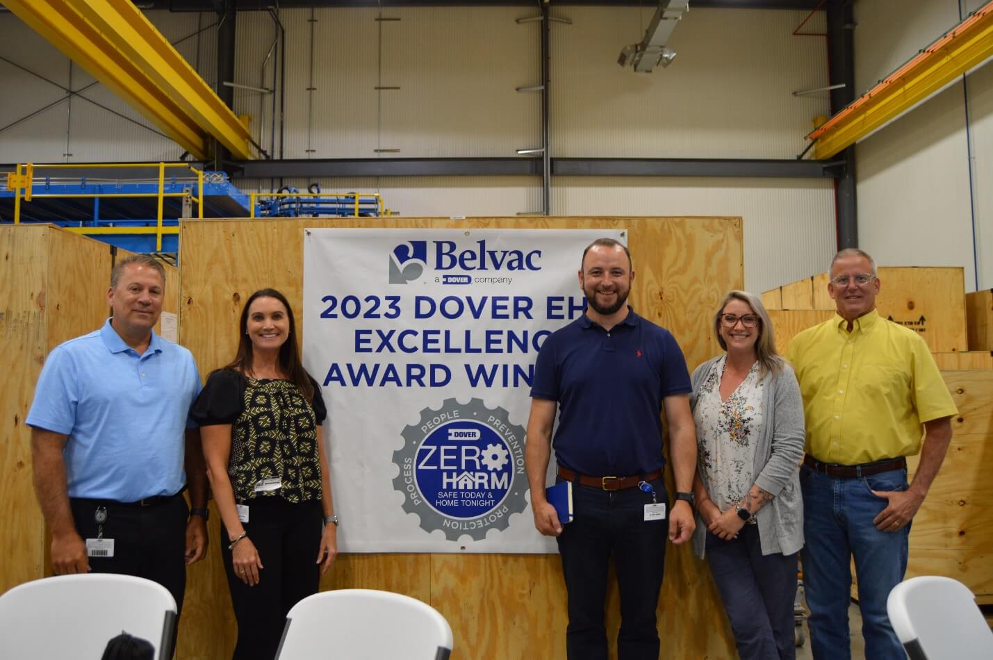 Belvac - 2023 Dover EHS Excellence Award Winners